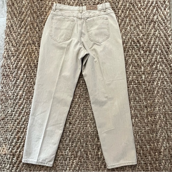 Vintage Riders Baggy Mom Jeans Tan 12P 30x28 - Picture 7 of 11